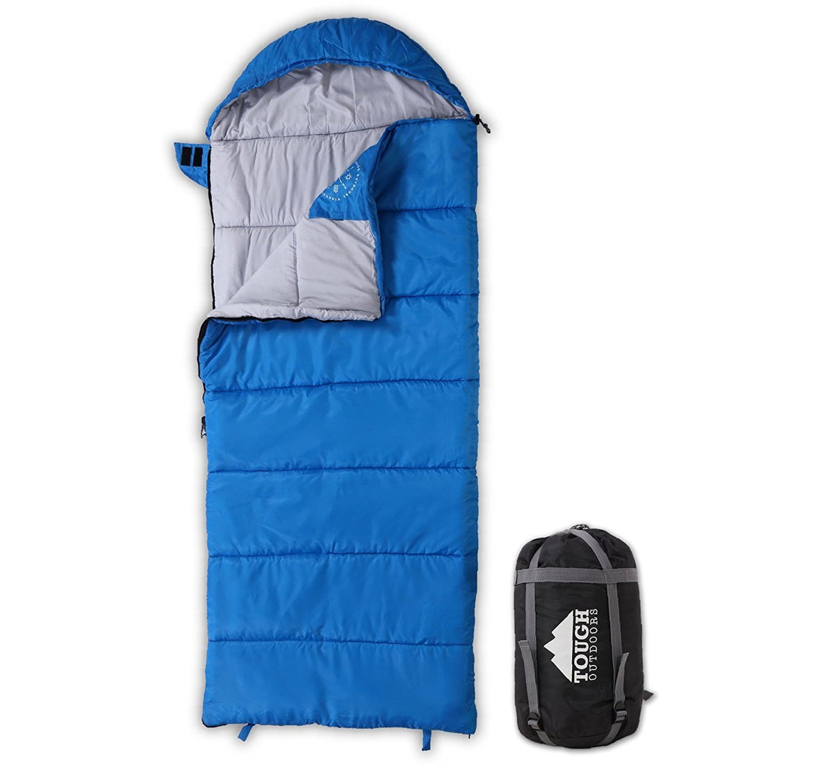 Tough Outdoors Sleeping Bags for Adults & Kids Sleeping Bags Girls Boys  Teens - Camping Sleeping Bag for Backpacking- Cold Warm Weather & Summer