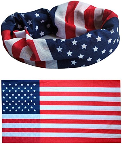 12-in-1 Headwear - American Flag