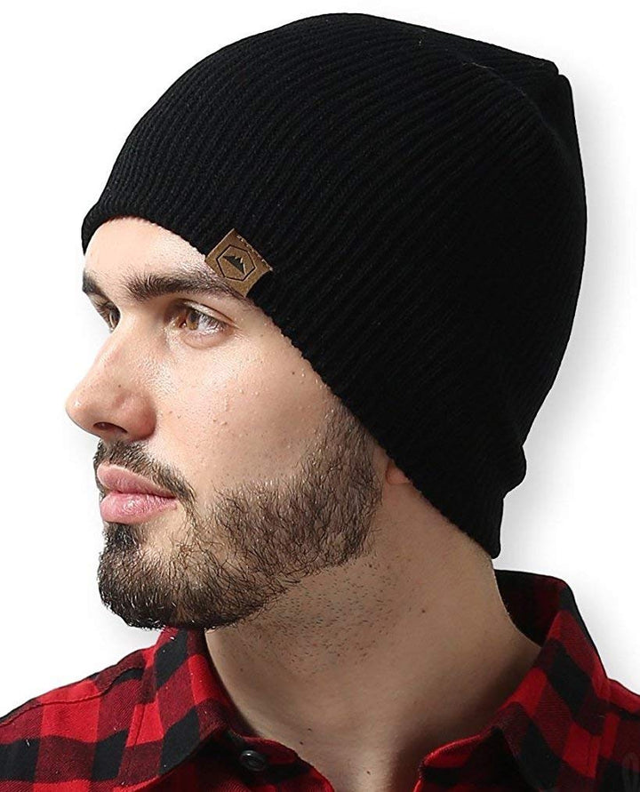 Daily Knit Ribbed Beanie