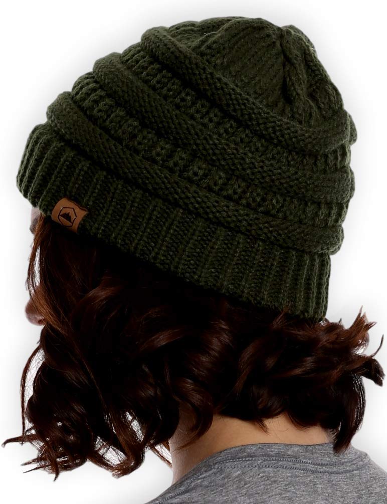 knit beanie hat