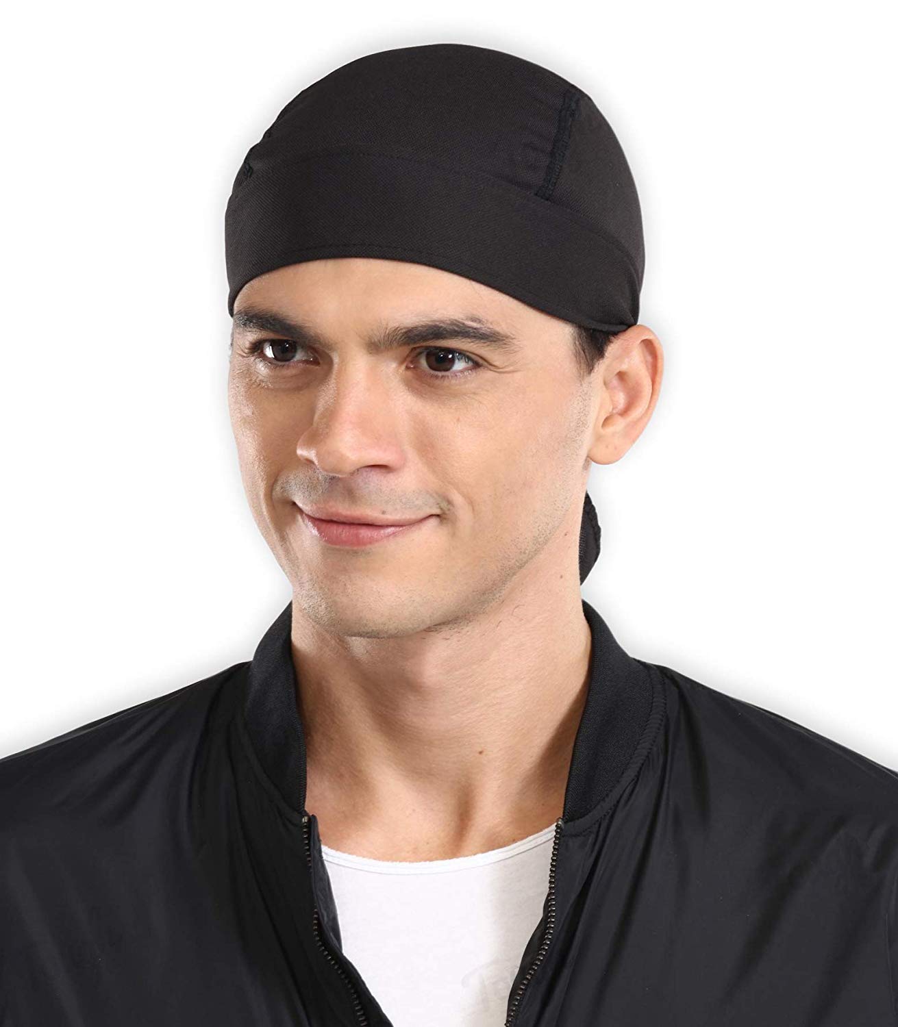 Tough Headwear Sweat Wicking Helmet Liner/Cooling Skull Cap for Men with  Neck Sun Protection - Helmet & Hard Hat Liner Accessory - UPF 50 Sun  Protection Black : : Clothing, Shoes & Accessories