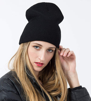 Daily Knit Ribbed Beanie