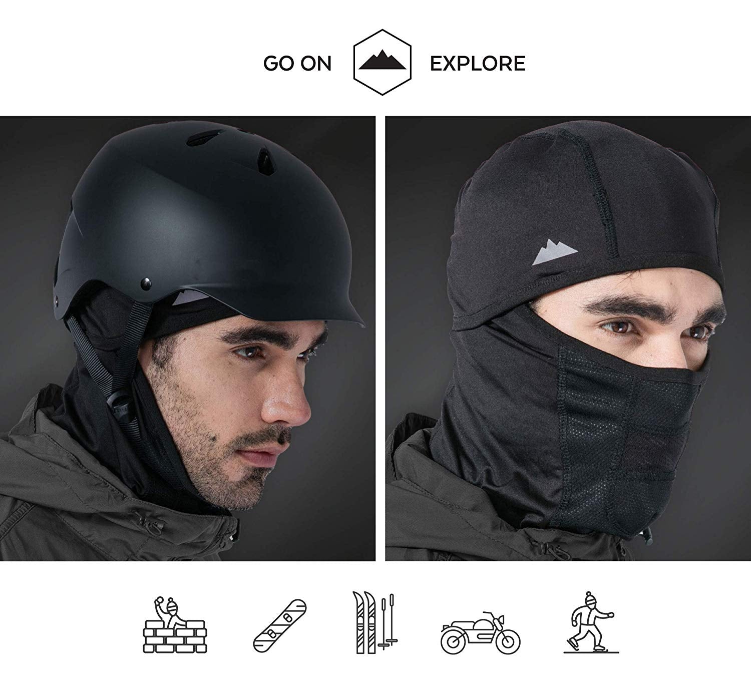 Tough Headwear Balaclava Ski Mask - Winter Face Mask India